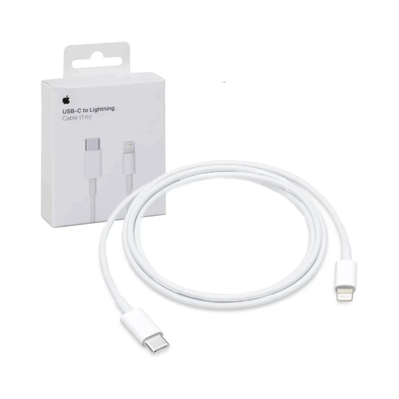 کابل USB-C به لایتنینگ اپل (عمده پک ۱۰ عددی) 1 متر