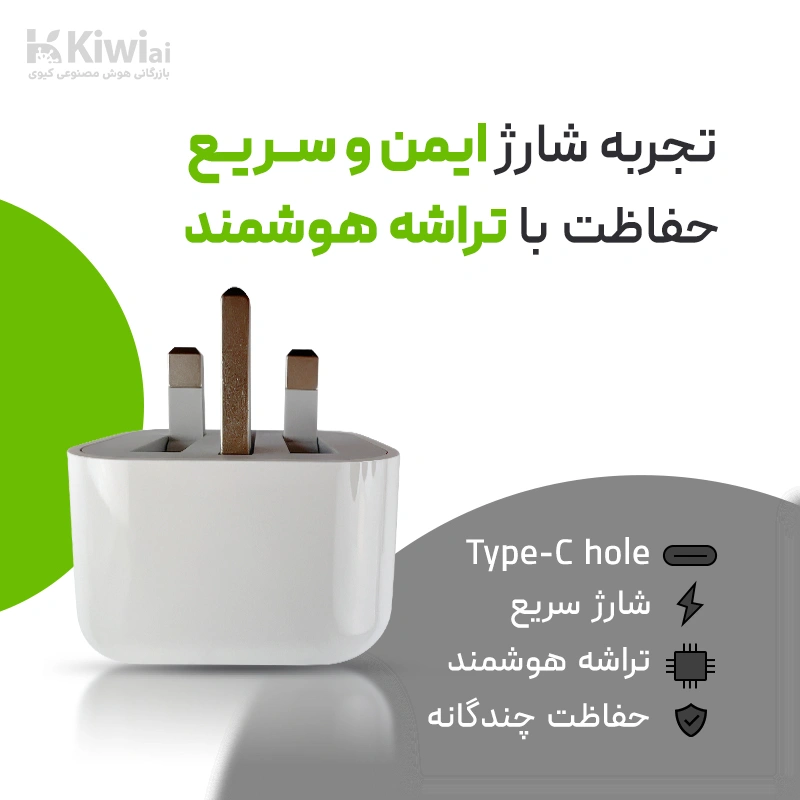 شارژر فست 20 وات اپل مدل B/A اصل