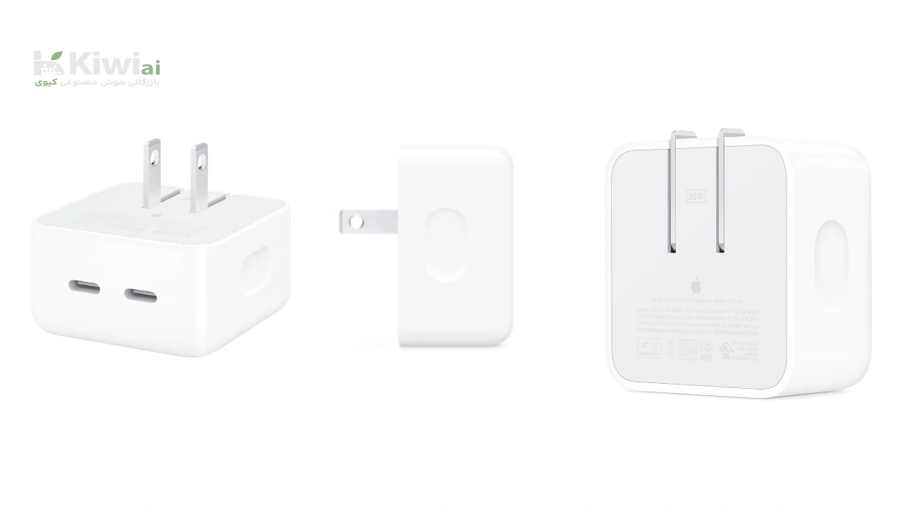 خرید آداپتور اپل Dual USB-C