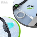 شارژ اپل مدل Fast USB-C 1M مناسب برای ساعت هوشمند اپل Watch 1 to 7 Series با گارانتی