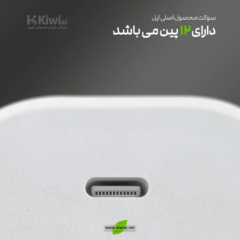 شارژر دیواری 20 وات اپل دوشاخه ایران اصل