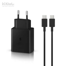 شارژر دیواری 45 وات سامسونگ مدل EP-T4510 به همراه کابل USB-C – ویتنام – دوشاخه