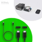 شارژر دیواری 45 وات سامسونگ مدل EP-TA845 به همراه کابل تبدیل USB-C با گارانتی