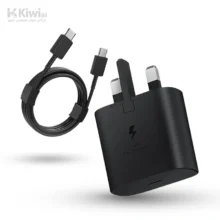 شارژر دیواری سامسونگ 45 وات مدل EP-TA845 سه شاخه اروپا به همراه کابل دو سر تایپ سی - ویتنام