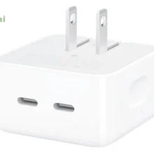 آداپتور شارژر اپل مدل Dual USB-C Port