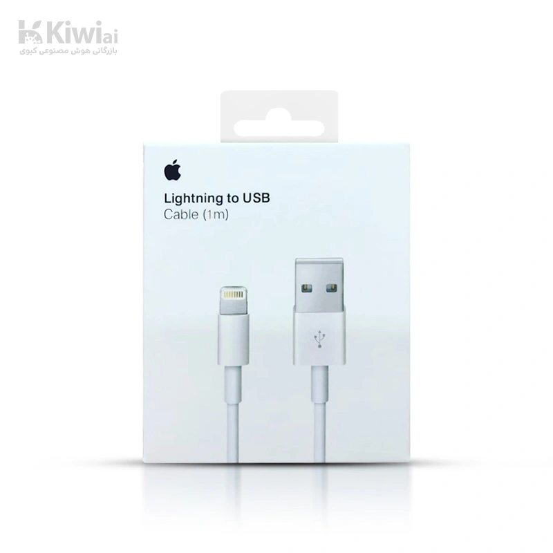قیمت کابل تبدیل USB به لایتنینگ اپل طول 1 متر