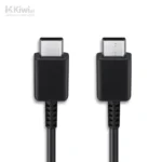 کابل تبدیل USB-C به USB-C سامسونگ مدل 1 متری - 2 آمپر EP-DA705BBEGWW - ویتنام