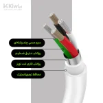 کابل تبدیل USB-C به لایتنینگ اپل طول یک متر